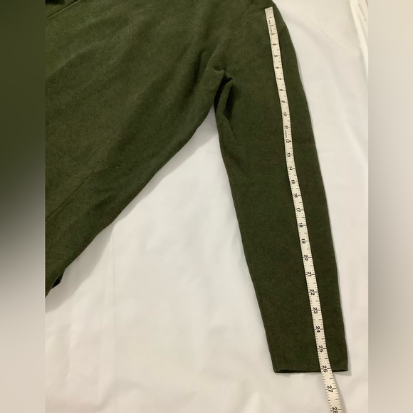 J.Crew Green Cotton Long Open Cardigan Sweater XL (C020) - Picture 13 of 13